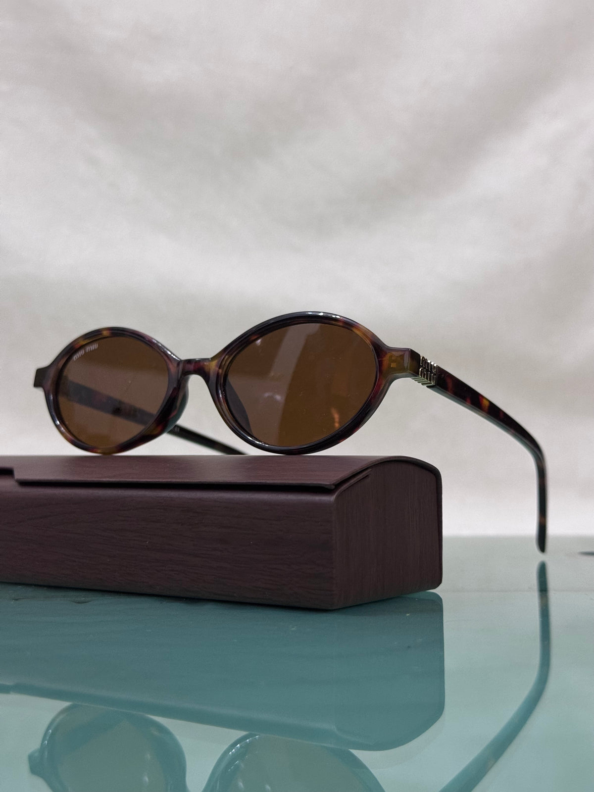 Miu Miu - marron coffee